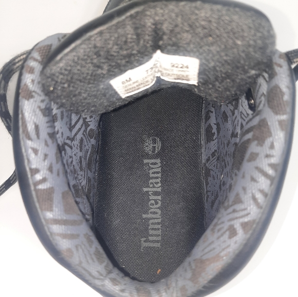 Timberland | Mens Euro Sprint Mid Hiker Boots Black Size 8 - Picture 8 of 9